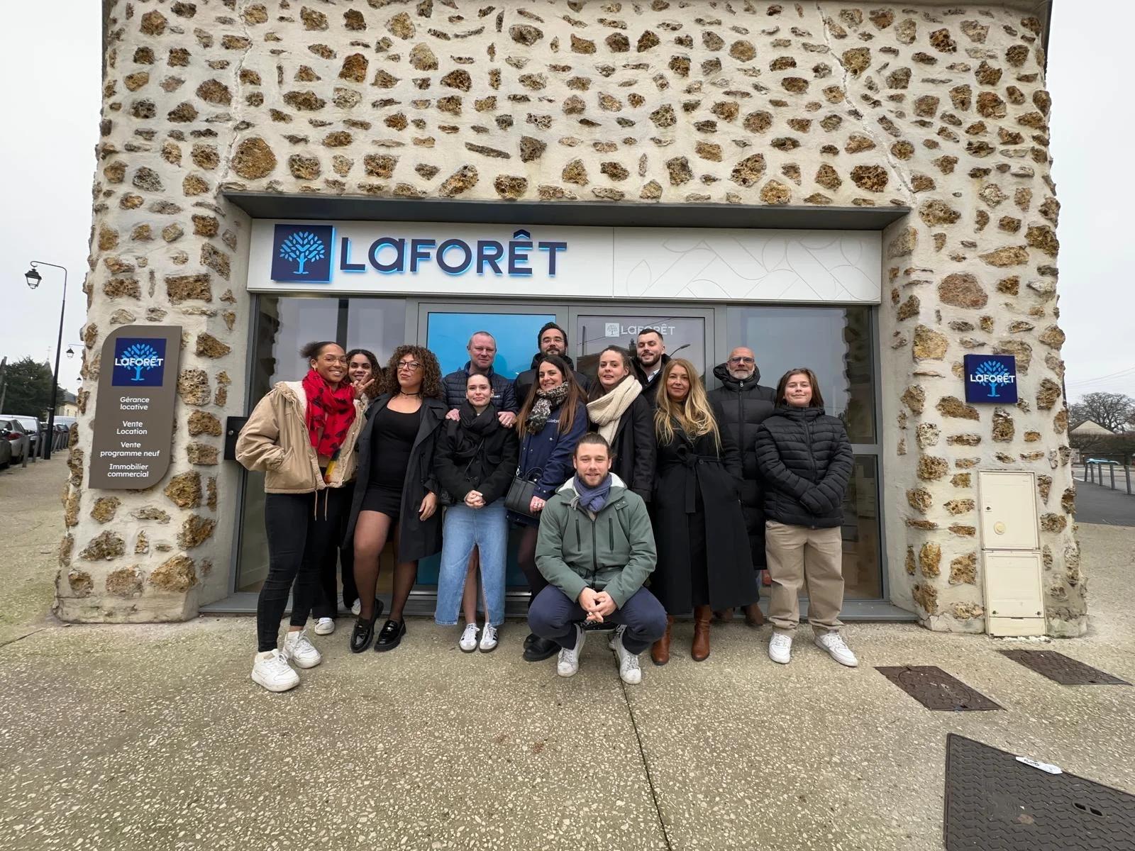 Photo de l'équipe de l'agence